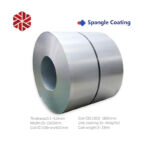 Dx51d Galvanized Steel Coil z275 Astm A653 Zinc Coated Galvanised Sheet Rolls 22 26 Gauge Z60 Z100 Z150 Regular Spangle GI Coil