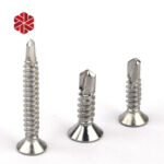 M10 Self Drilling Screws Torx Truss Countersunk Head White