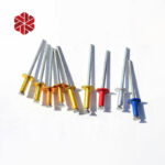 Yellow Zinc Plated Color Rivet Aluminium Blind Pop Rivets