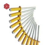 Yellow Zinc Plated Color Rivet Aluminium Blind Pop Rivets