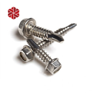 China Manufacturers Stainless Steel Hexagon Head Screw Metal Tek Wood Hex Self Drilling Roofing Screw