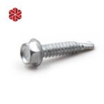 China Manufacturers Stainless Steel Hexagon Head Screw Metal Tek Wood Hex Self Drilling Roofing Screw