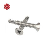 M10 Self Drilling Screws Torx Truss Countersunk Head White