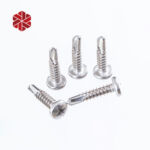 M10 Self Drilling Screws Torx Truss Countersunk Head White