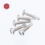 M10 Self Drilling Screws Torx Truss Countersunk Head White