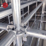 Hot-Dipped Galvanized Ringlock Scaffolding System Long Life Manufacturer Tubular Hdg All-Around Ringlock Scaffold Q345