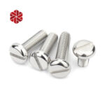M3 DIN 964 Slotted Raised Countersunk Head Screw A2 Stainless Steel Slotted Machine Screws