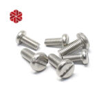 M3 DIN 964 Slotted Raised Countersunk Head Screw A2 Stainless Steel Slotted Machine Screws