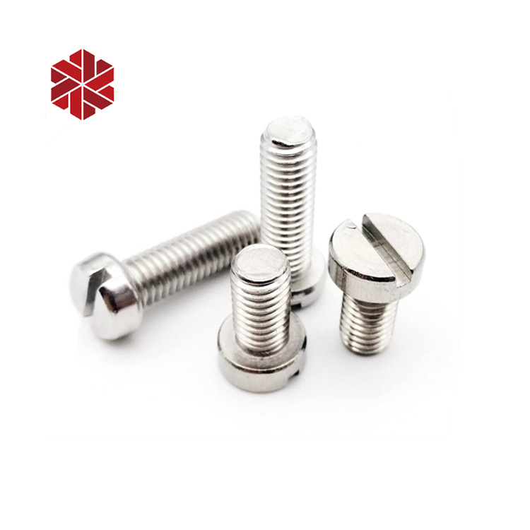 M3 DIN 964 Slotted Raised Countersunk Head Screw A2 Stainless Steel Slotted Machine Screws