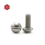 M3 DIN 964 Slotted Raised Countersunk Head Screw A2 Stainless Steel Slotted Machine Screws