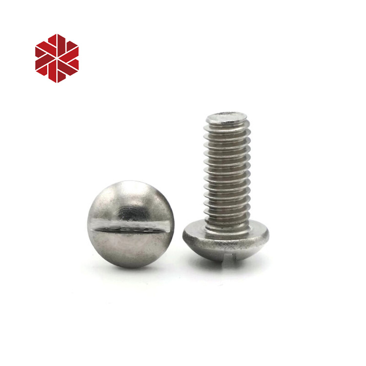 M3 DIN 964 Slotted Raised Countersunk Head Screw A2 Stainless Steel Slotted Machine Screws