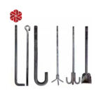 Stainless Steel Chemical Headed Anchor Bolt Price Galvanize L J 9 Type Concrete Foundation Anchor Bolt