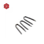 Galvanized Smooth Shank U Shaped Fence Nail