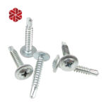410 Stainless Steel #8 Wafer Head Self Drilling TEK Screw Truss Head Self Tapping Sheet Metal Screws