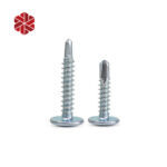 410 Stainless Steel #8 Wafer Head Self Drilling TEK Screw Truss Head Self Tapping Sheet Metal Screws