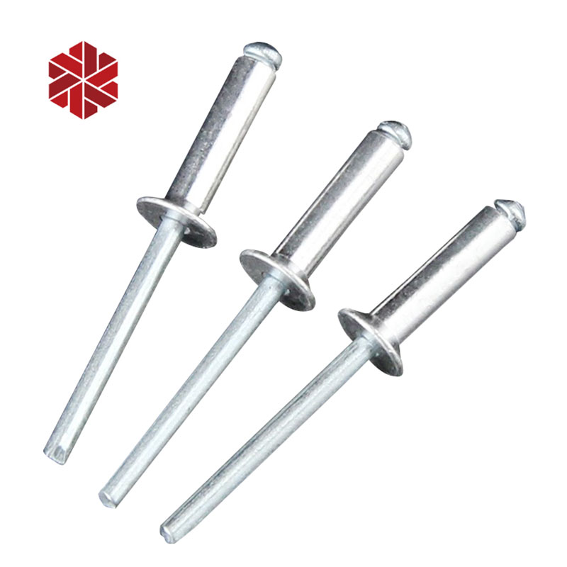 Wholesale Price DIN7337 Titanium Flat Head Push-in Blind Rivets