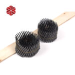 Smooth Shank Coil Roofing Nails 15 Degree Electric Galvanized Collated Big Head Clout Nail 1 3/4″ for Wooden House Roofing