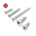 Stainless Steel Countersunk Head Screw Bolts Slotted Flat Head Bolt