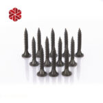 3.5x25mm Black Plasterboard Self Tapping Screw Drywall Tornillo Para Madera Drywall 6×1 Wood Screws MDF with Plastic Box Packing