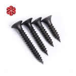 3.5x25mm Black Plasterboard Self Tapping Screw Drywall Tornillo Para Madera Drywall 6×1 Wood Screws MDF with Plastic Box Packing