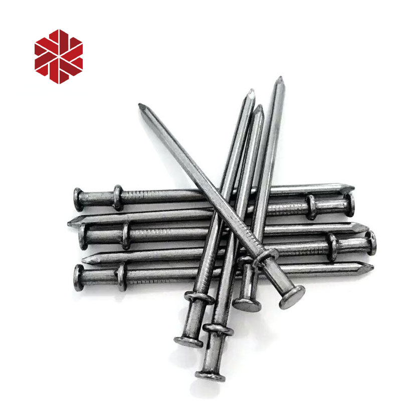 8D Smooth Shank Duplex Head Nails Double Head Steel Nails for Wooden Construction