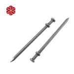 8D Smooth Shank Duplex Head Nails Double Head Steel Nails for Wooden Construction