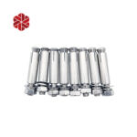 Concrete Anchor Bolt M20 1/2 in x 4-1/2 in Bolt 3 Long Thread Carbon Stainless Steel Sleeve Anchors Bolts M16 Thread