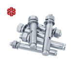 Concrete Anchor Bolt M20 1/2 in x 4-1/2 in Bolt 3 Long Thread Carbon Stainless Steel Sleeve Anchors Bolts M16 Thread