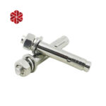 Concrete Anchor Bolt M20 1/2 in x 4-1/2 in Bolt 3 Long Thread Carbon Stainless Steel Sleeve Anchors Bolts M16 Thread