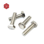 Stainless Steel m27 Hex Head Bolt Fastener DIN931 Bolzen all Style of Screw 16mm m40 High Strength m8 Bolt Nut Washer A358 Noten