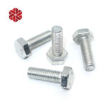 Stainless Steel m27 Hex Head Bolt Fastener DIN931 Bolzen all Style of Screw 16mm m40 High Strength m8 Bolt Nut Washer A358 Noten