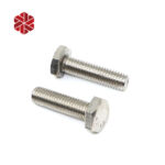 Stainless Steel m27 Hex Head Bolt Fastener DIN931 Bolzen all Style of Screw 16mm m40 High Strength m8 Bolt Nut Washer A358 Noten