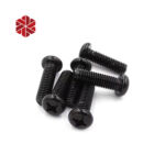 M2 Stainless Steel 304 Pan Head Machine Screws Cross Recessed Bolts Combine with Spring Washer and Flat Washers