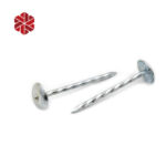 Cheap Price Screw Shank Smooth Galvanized Head Umbrella Roofing Nails Weight with Rubber Washer