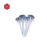 Cheap Price Screw Shank Smooth Galvanized Head Umbrella Roofing Nails Weight with Rubber Washer