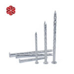 China Factory Bulk Steel Galvanized Spiral Shank Nail Spiral Spike Nails With Factory Direct Price