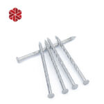 China Factory Bulk Steel Galvanized Spiral Shank Nail Spiral Spike Nails With Factory Direct Price