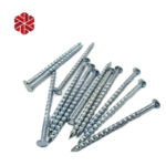 China Factory Bulk Steel Galvanized Spiral Shank Nail Spiral Spike Nails With Factory Direct Price