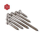 SS 304 Heavy Duty Wood Screw 5/16 in x 1-1/2 inch Stainless Steel Hex Lag Screws