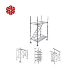 Aluminum Stair Scaffolding Tower 7.2m Hight 2.5m Long 1.5m width Andamios Layher