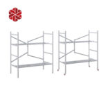 Multifunctional Portable Folding Scaffold with Wheel Hot-dip Galvanized Telescopic Decoration Frame Scaffolding