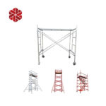 Aluminum Stair Scaffolding Tower 7.2m Hight 2.5m Long 1.5m width Andamios Layher