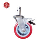 Accessories Aluminium with Scaffold Electric Wheels Rubber Caster Scaffolding Scaffold Wheel