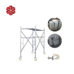 Complete H 5×5 Double Ladder Frame Scaffolding Parts Lock Pin Prop Size 5′ Scaffold Frame