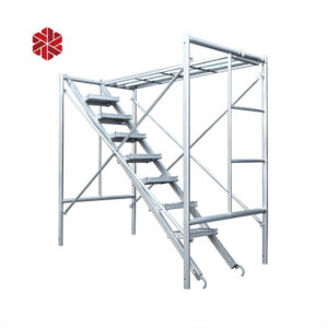 Frame Scaffold Construction Mobile Step Portal Scaffolding Heavy-Duty Hot-Dip Galvanized Ladder H Frame Scaffolding Customized