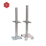 Galvanized Steel Pipe Prop Formwork Base Jack and U Jack for Scaffolding