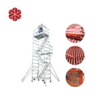 Complete H 5×5 Double Ladder Frame Scaffolding Parts Lock Pin Prop Size 5′ Scaffold Frame