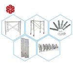 Frame Scaffold Construction Mobile Step Portal Scaffolding Heavy-Duty Hot-Dip Galvanized Ladder H Frame Scaffolding Customized