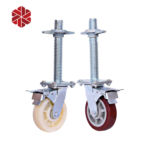 Accessories Aluminium with Scaffold Electric Wheels Rubber Caster Scaffolding Scaffold Wheel
