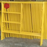 Frame Scaffold Construction Mobile Step Portal Scaffolding Heavy-Duty Hot-Dip Galvanized Ladder H Frame Scaffolding Customized